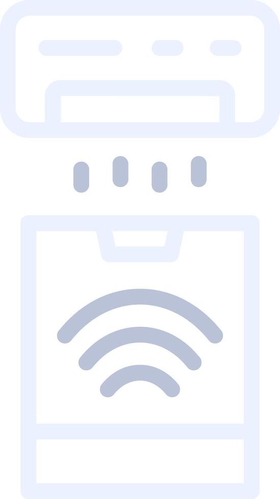 Smart Cooler Creative Icon Design vector