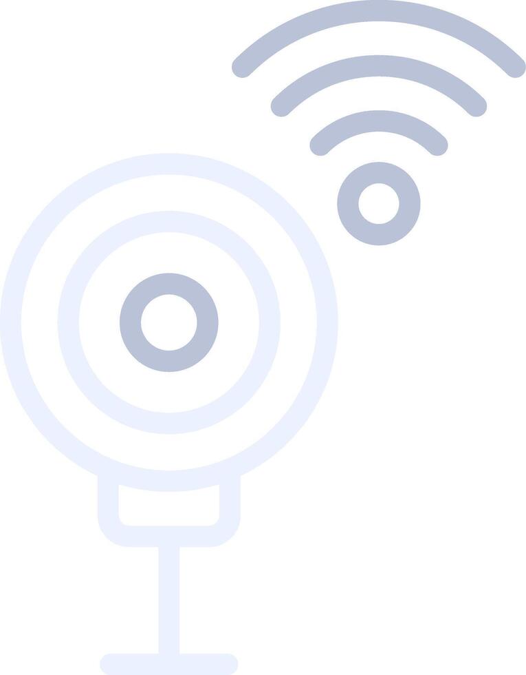 Smart Webcam Creative Icon Design vector