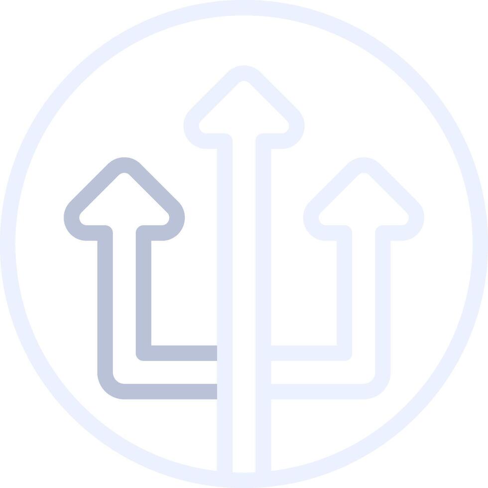 Pathway Creative Icon Design vector