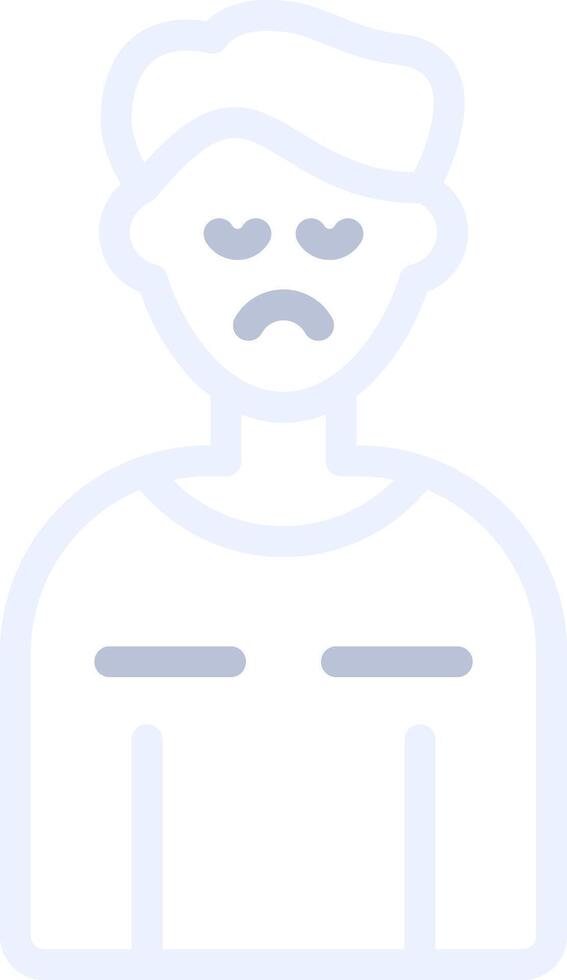 Grief Creative Icon Design vector