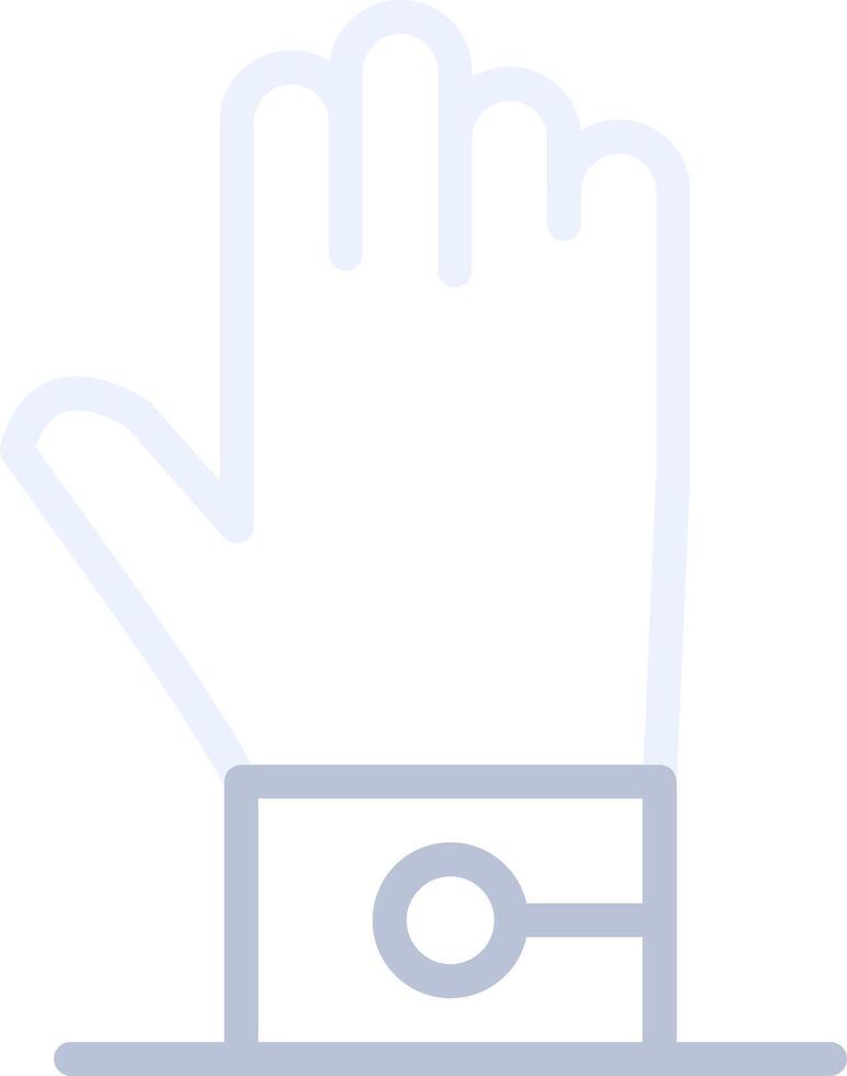 Glove Creative Icon Design vector