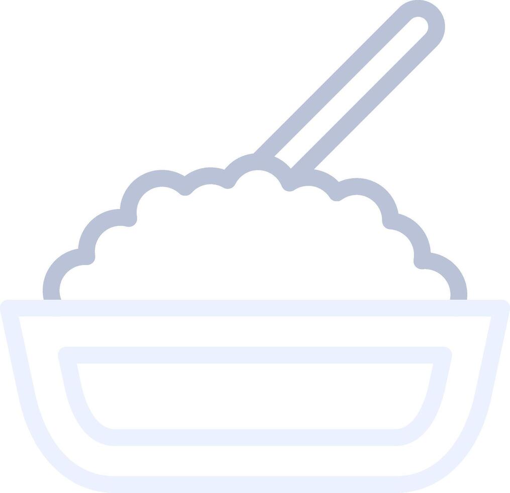 Rice Creative Icon Design vector