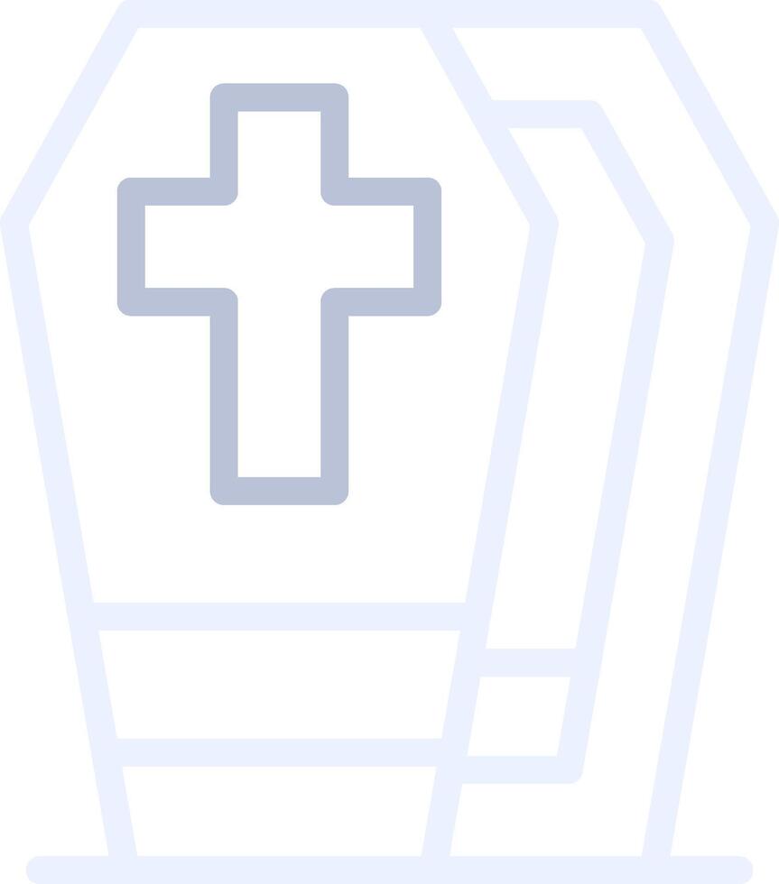 Coffin Creative Icon Design vector