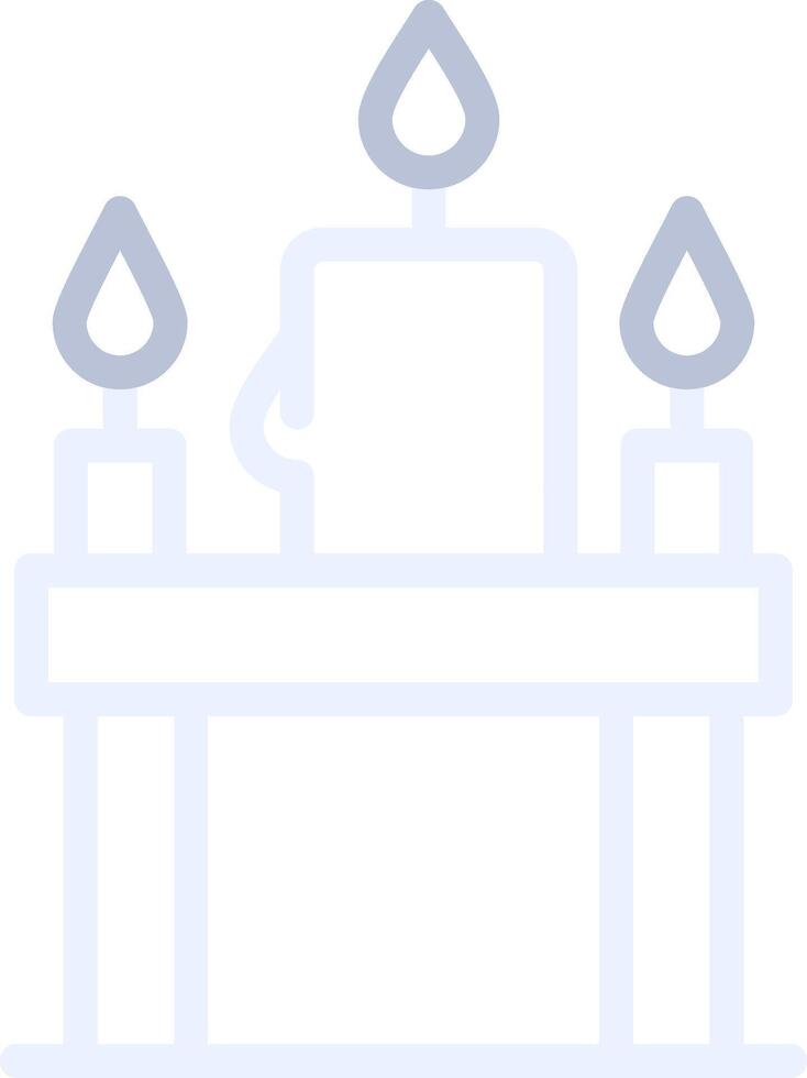 Candles Creative Icon Design vector
