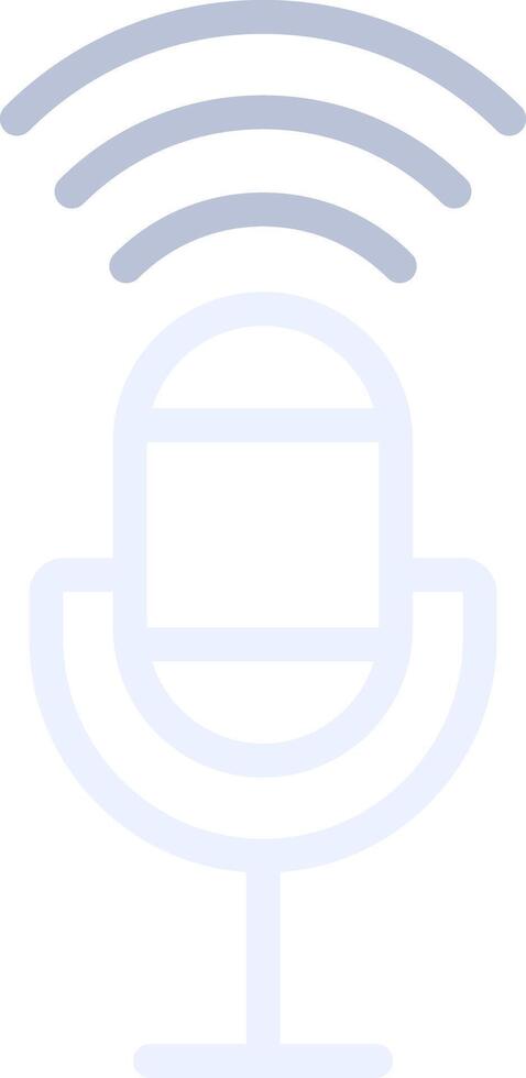 Voice Control Creative Icon Design vector