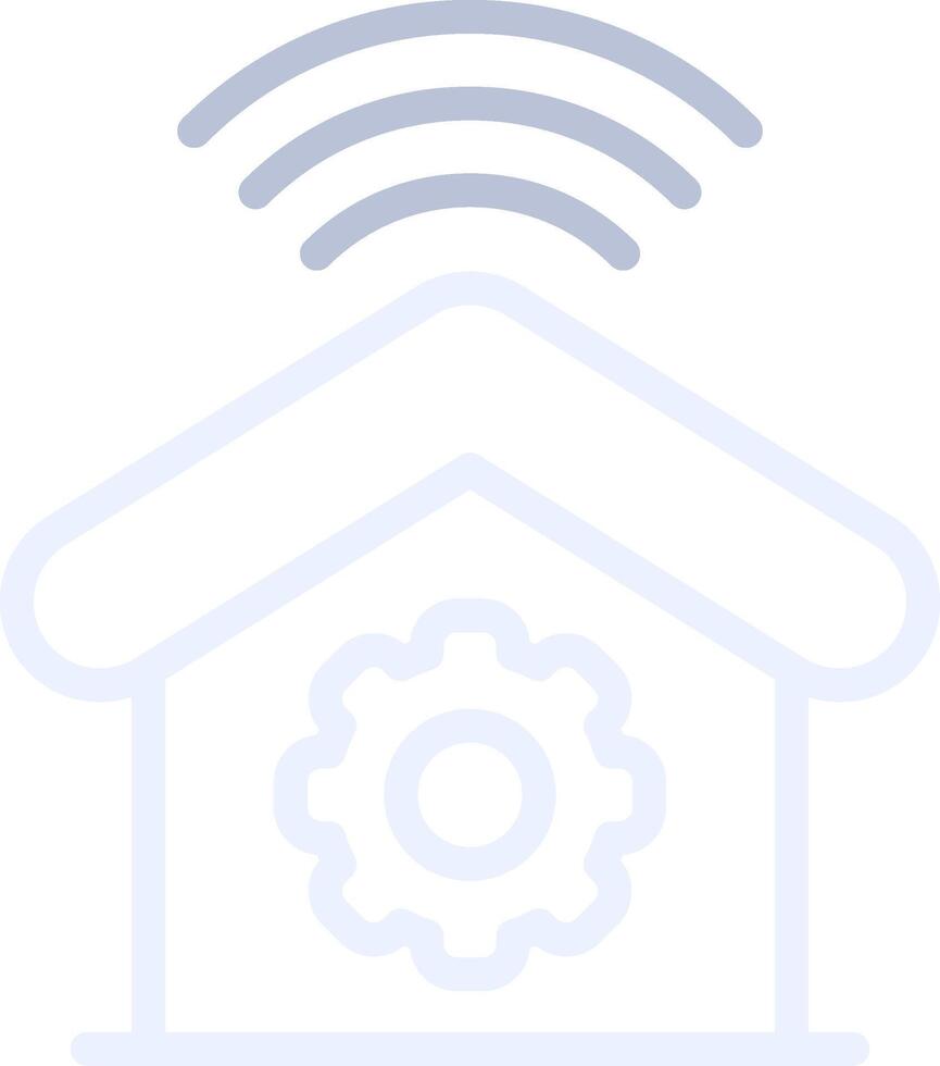 Home Automation Creative Icon Design vector