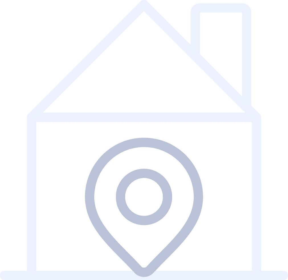 Home Location Creative Icon Design vector