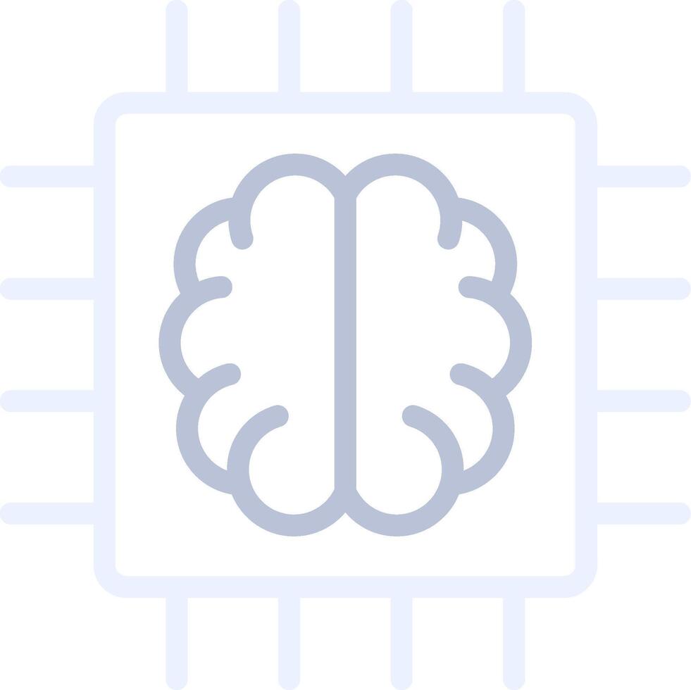 Super Brain Creative Icon Design vector