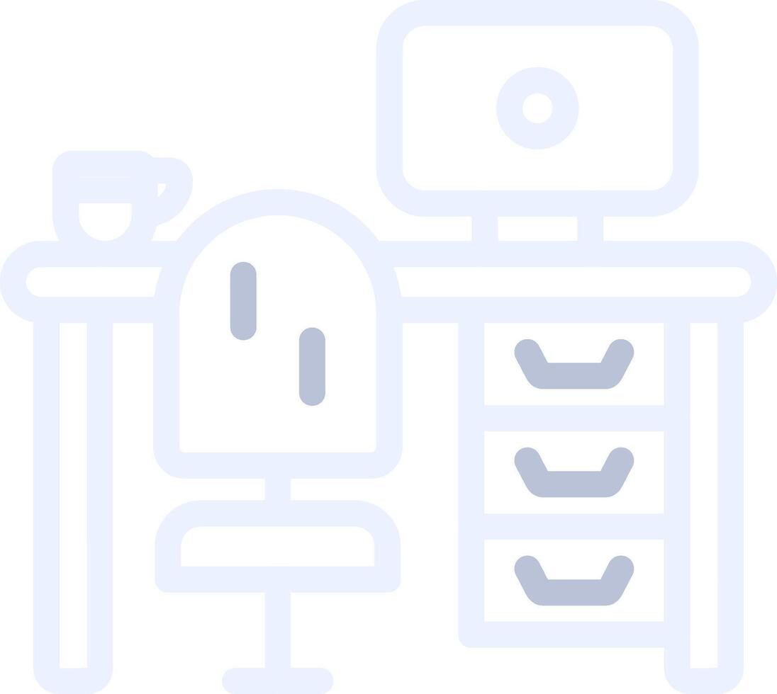Workstation Creative Icon Design vector