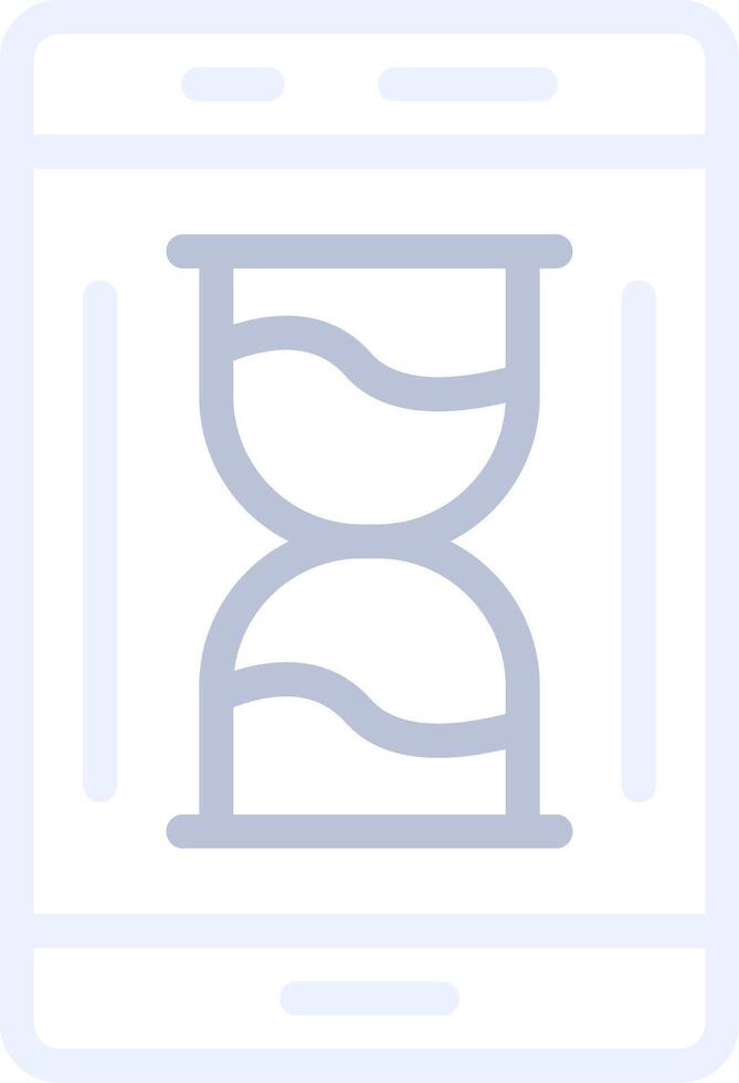 Time Tracker App Creative Icon Design vector
