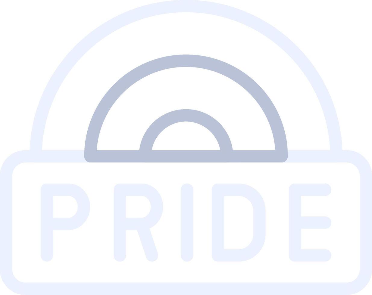 Pride Creative Icon Design vector