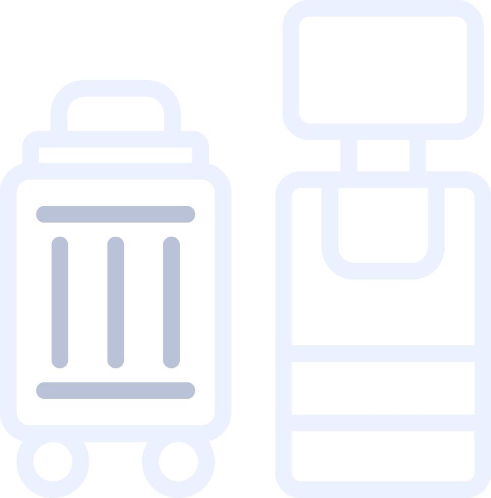 Self Check In Creative Icon Design vector
