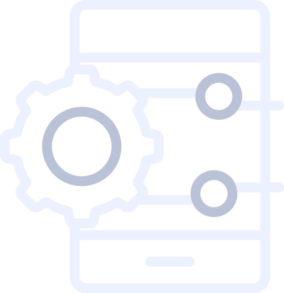 Project Management App Creative Icon Design vector