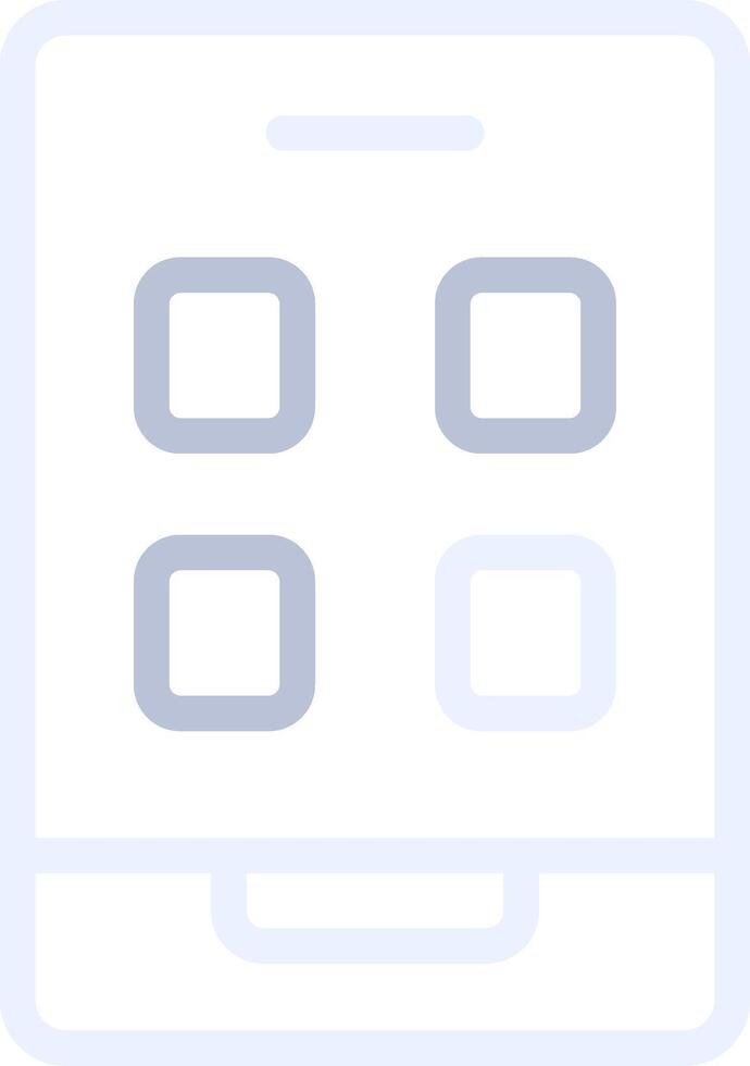Mobile App Creative Icon Design vector