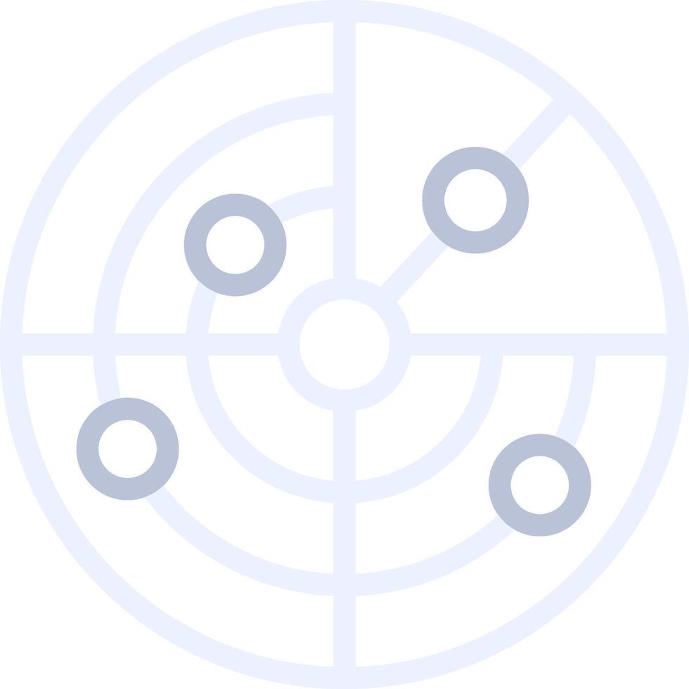 Radar Creative Icon Design vector