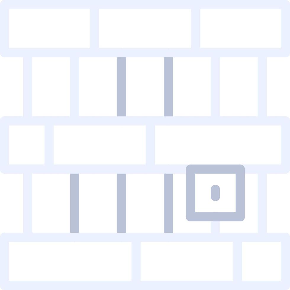 Jail Creative Icon Design vector