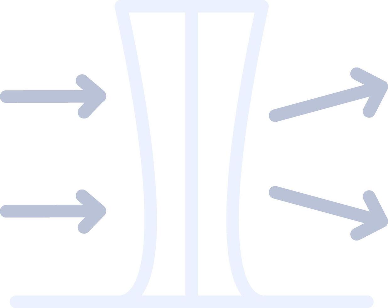 Normal Index Lenses Creative Icon Design vector