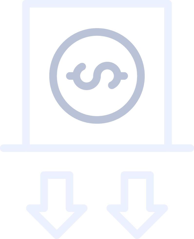 Deposit Creative Icon Design vector