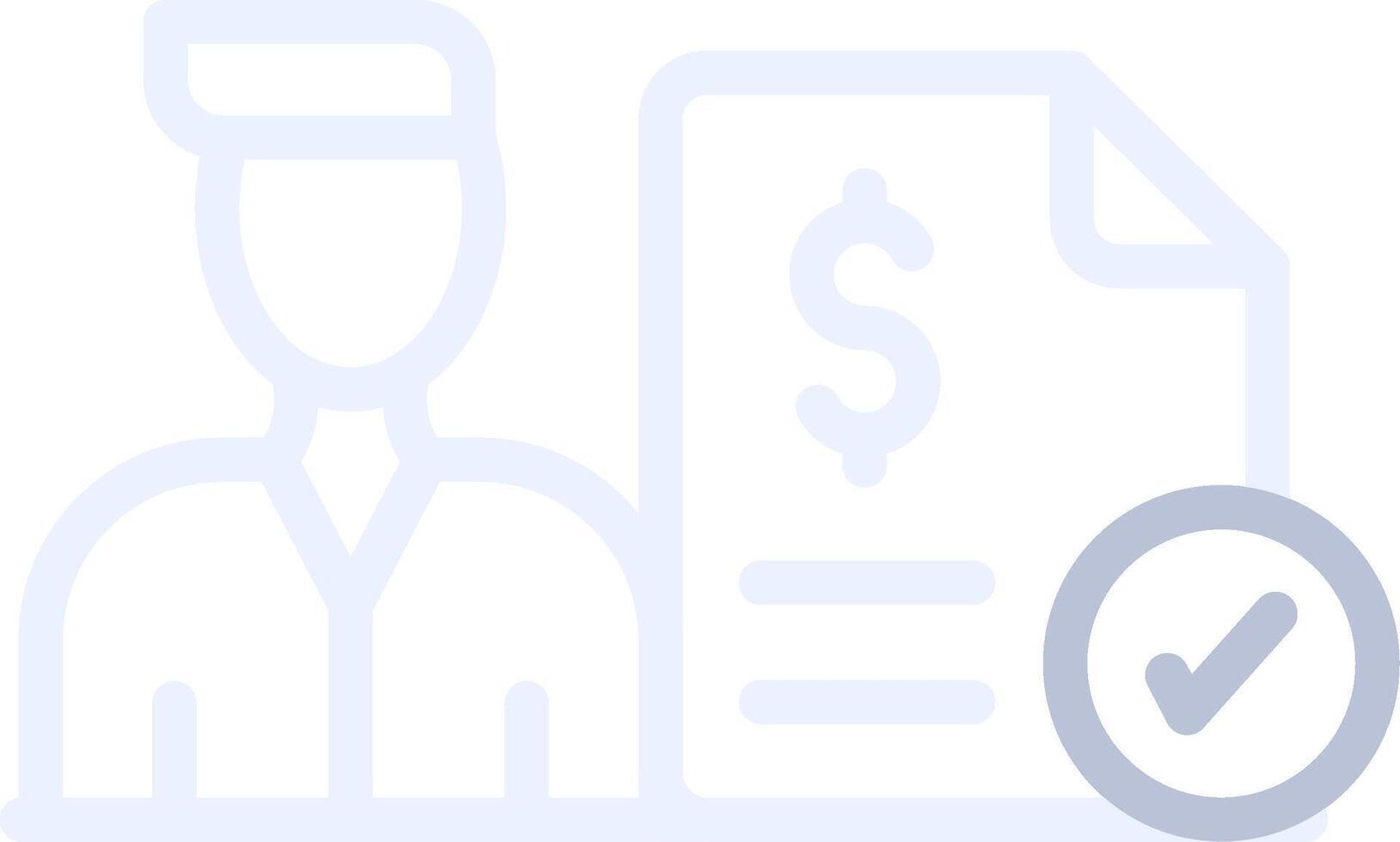 Dealer Invoice Creative Icon Design vector