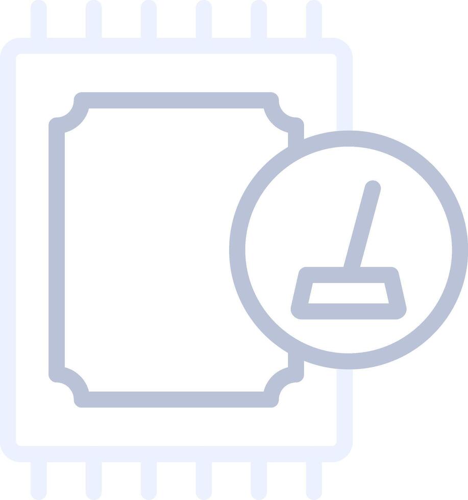 Carpet Cleaning Creative Icon Design vector