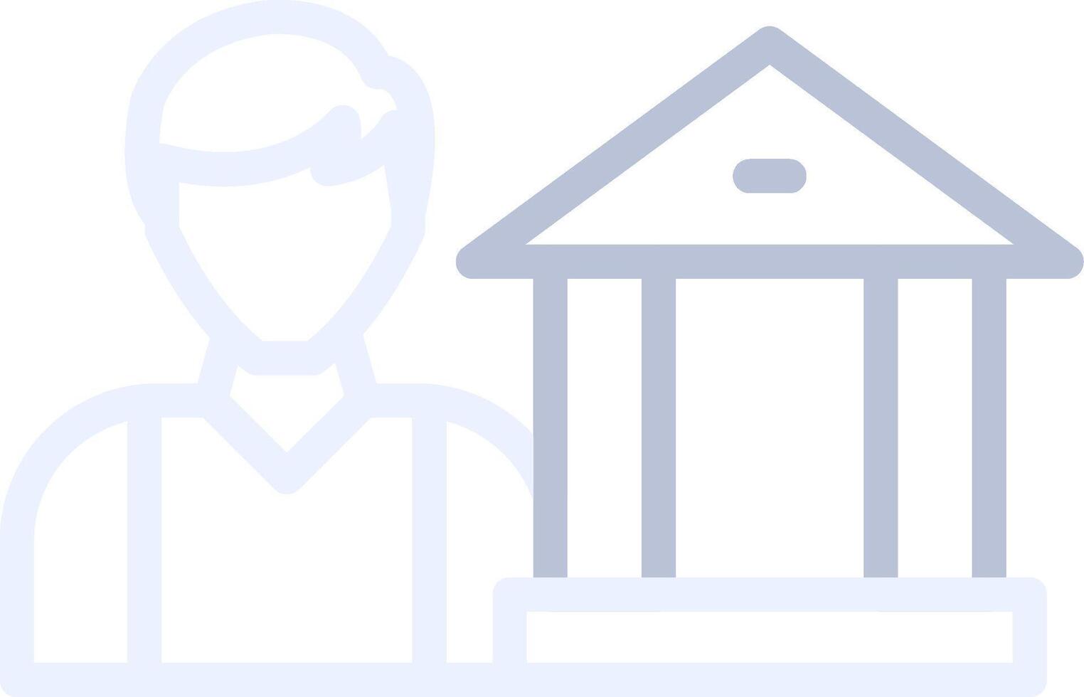 Agent Banking Creative Icon Design vector