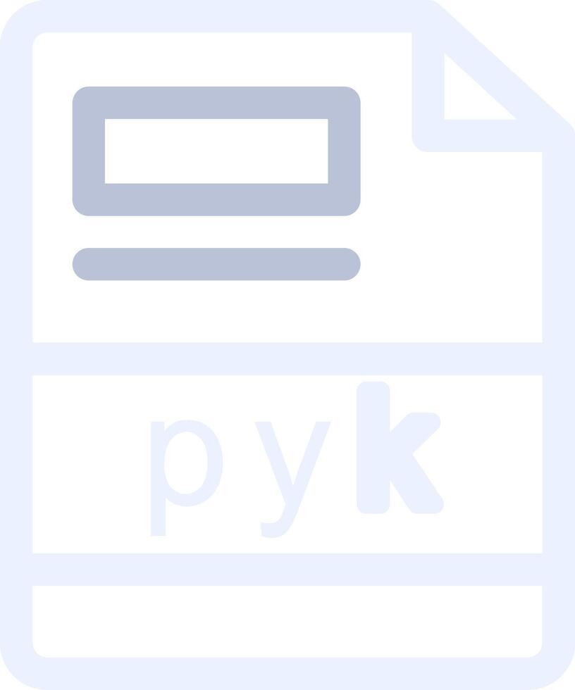 pyk Creative Icon Design vector