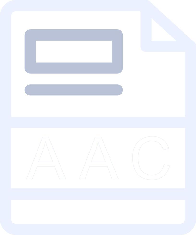 AAC Creative Icon Design vector