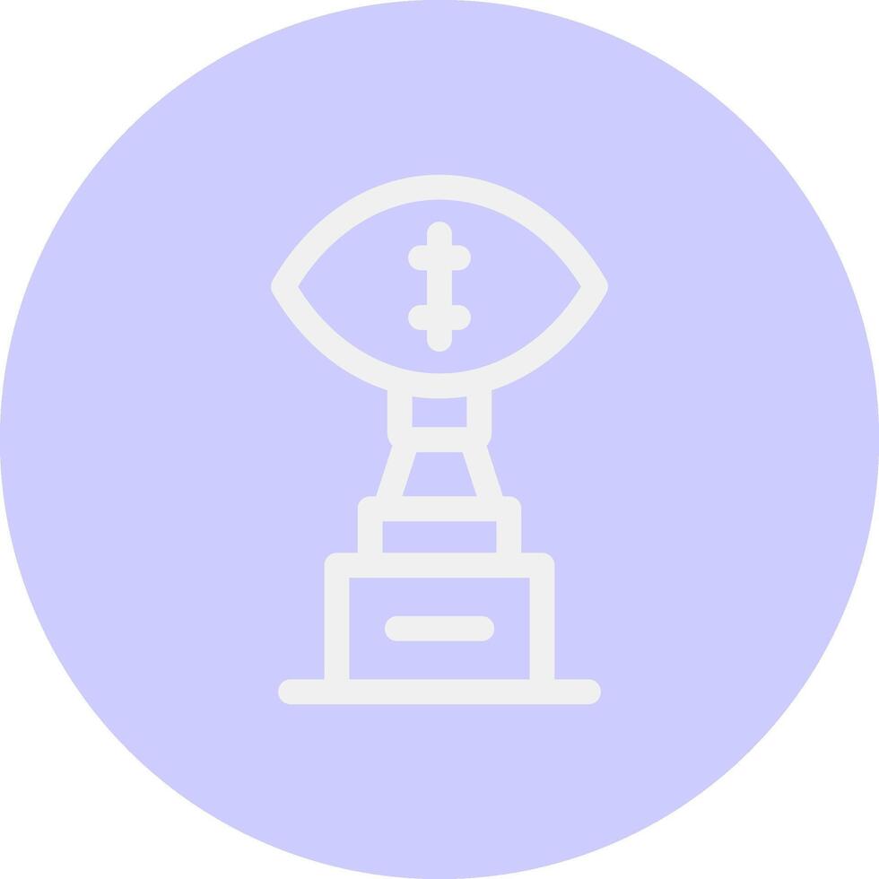 Trophy Creative Icon Design vector