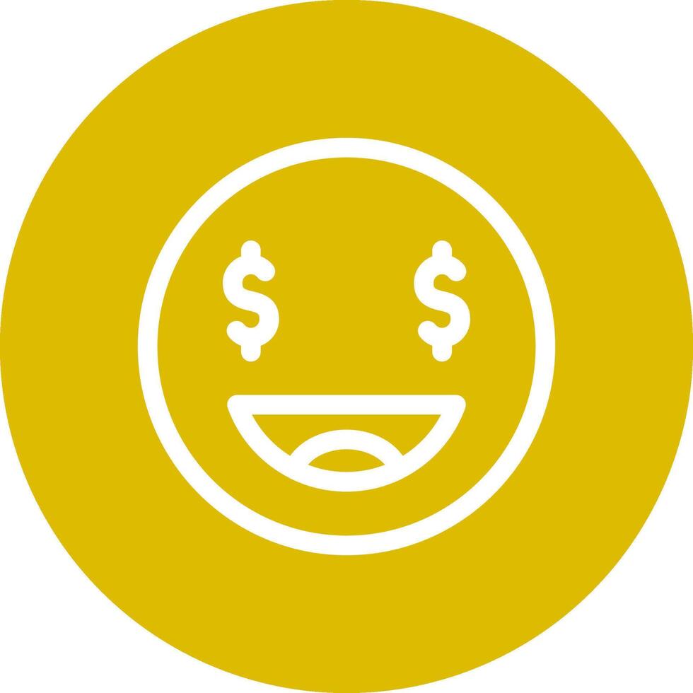 Greedy Creative Icon Design vector