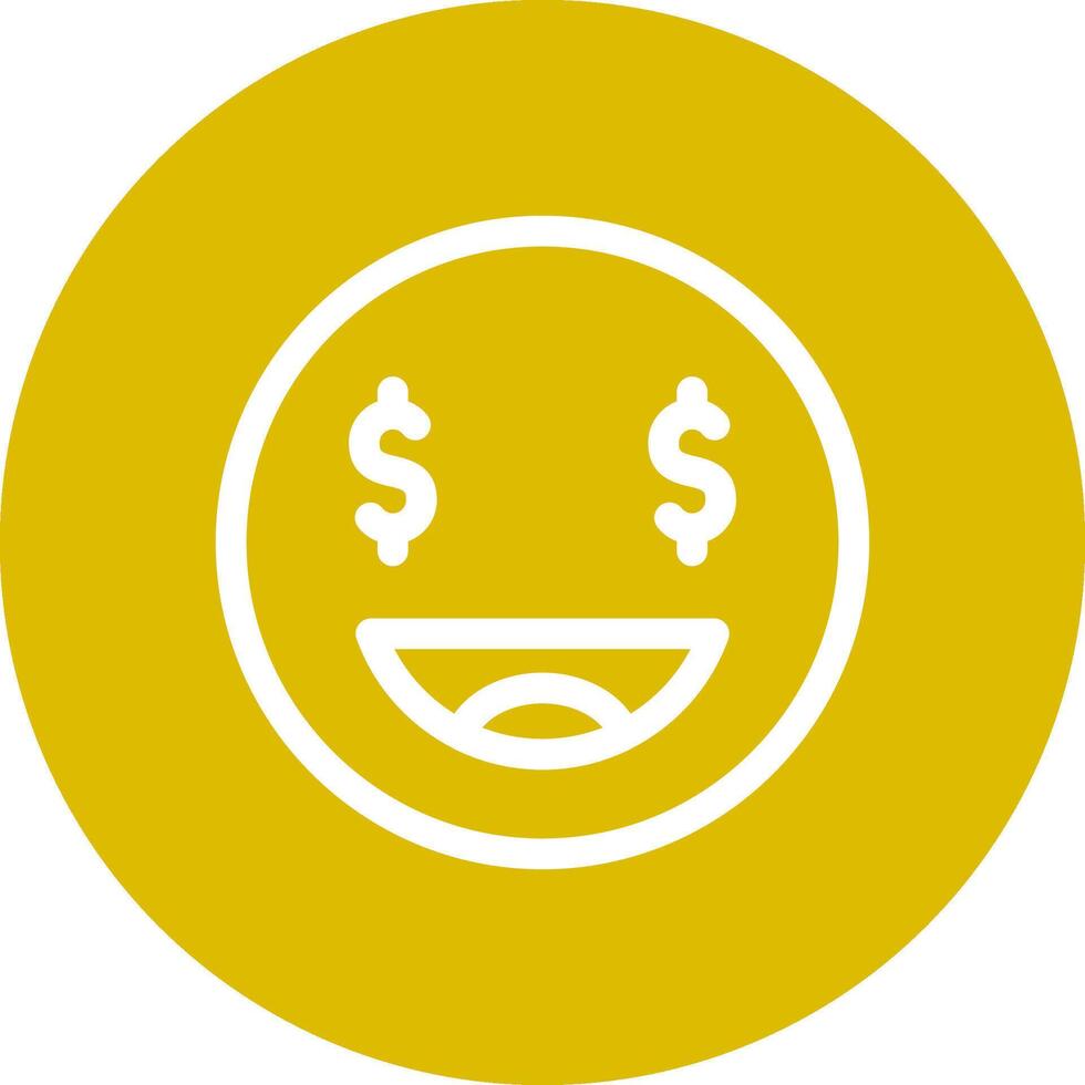 Greedy Creative Icon Design vector