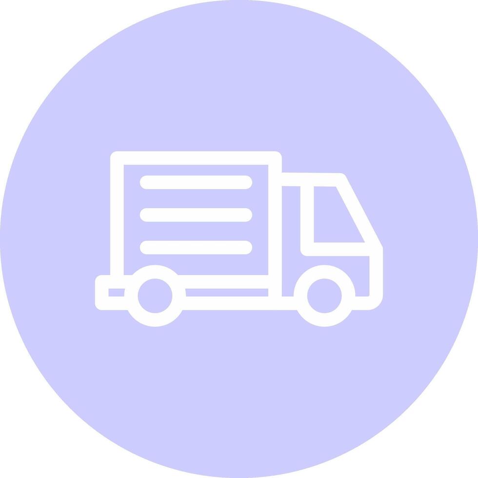 Delivery Truck Creative Icon Design vector