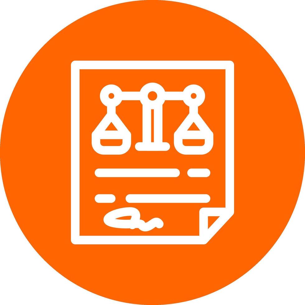 Law Creative Icon Design vector