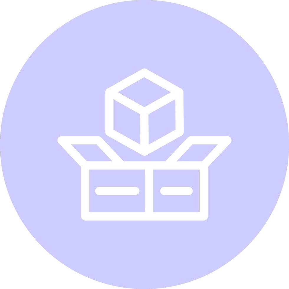 Box Creative Icon Design vector