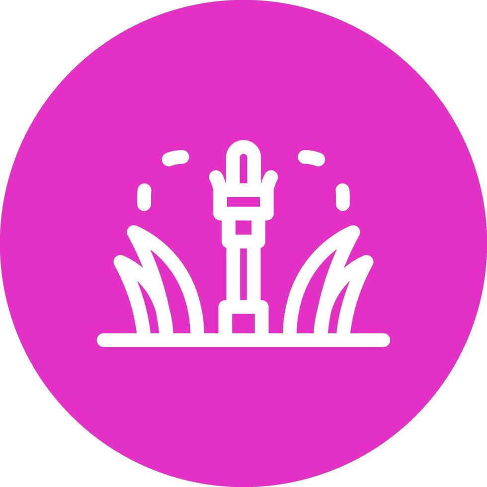 Sprinkler Creative Icon Design vector