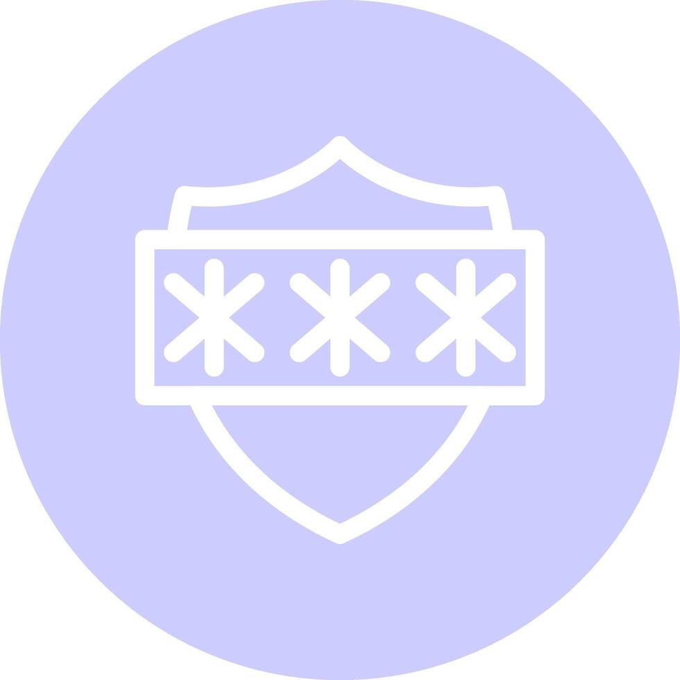 Password Creative Icon Design vector