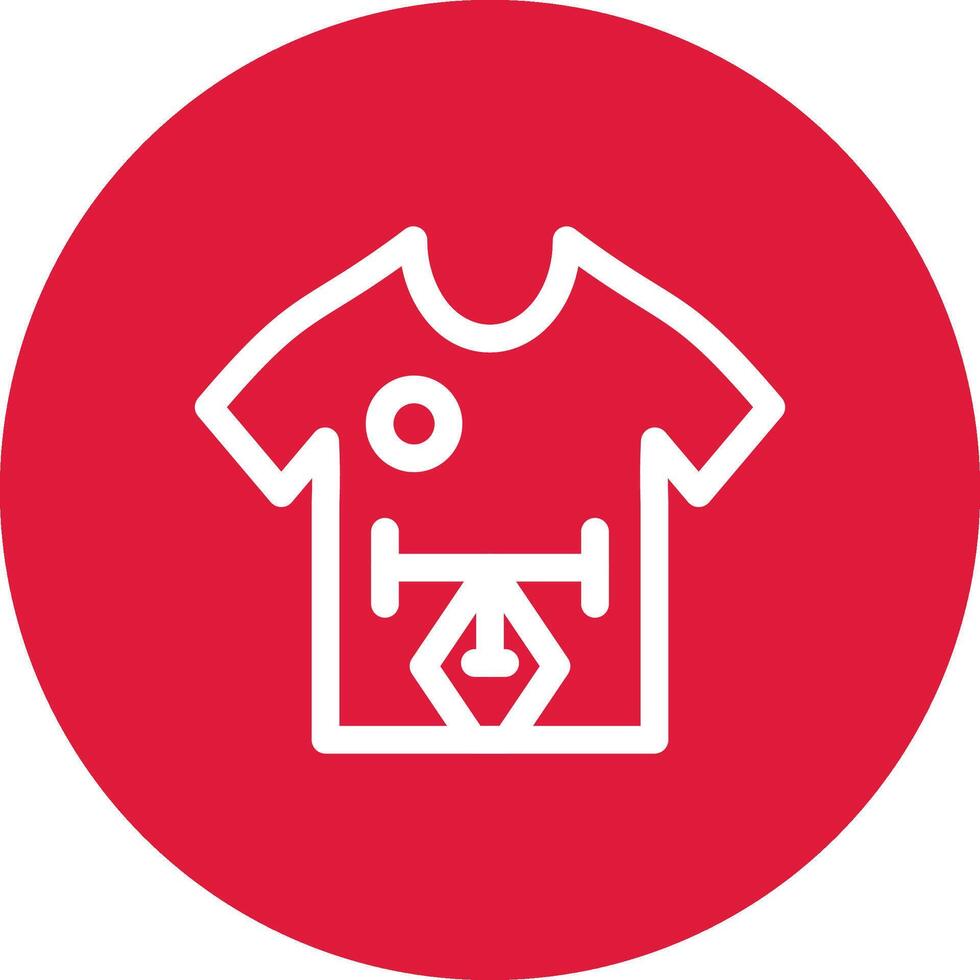 T Shirt Creative Icon Design vector