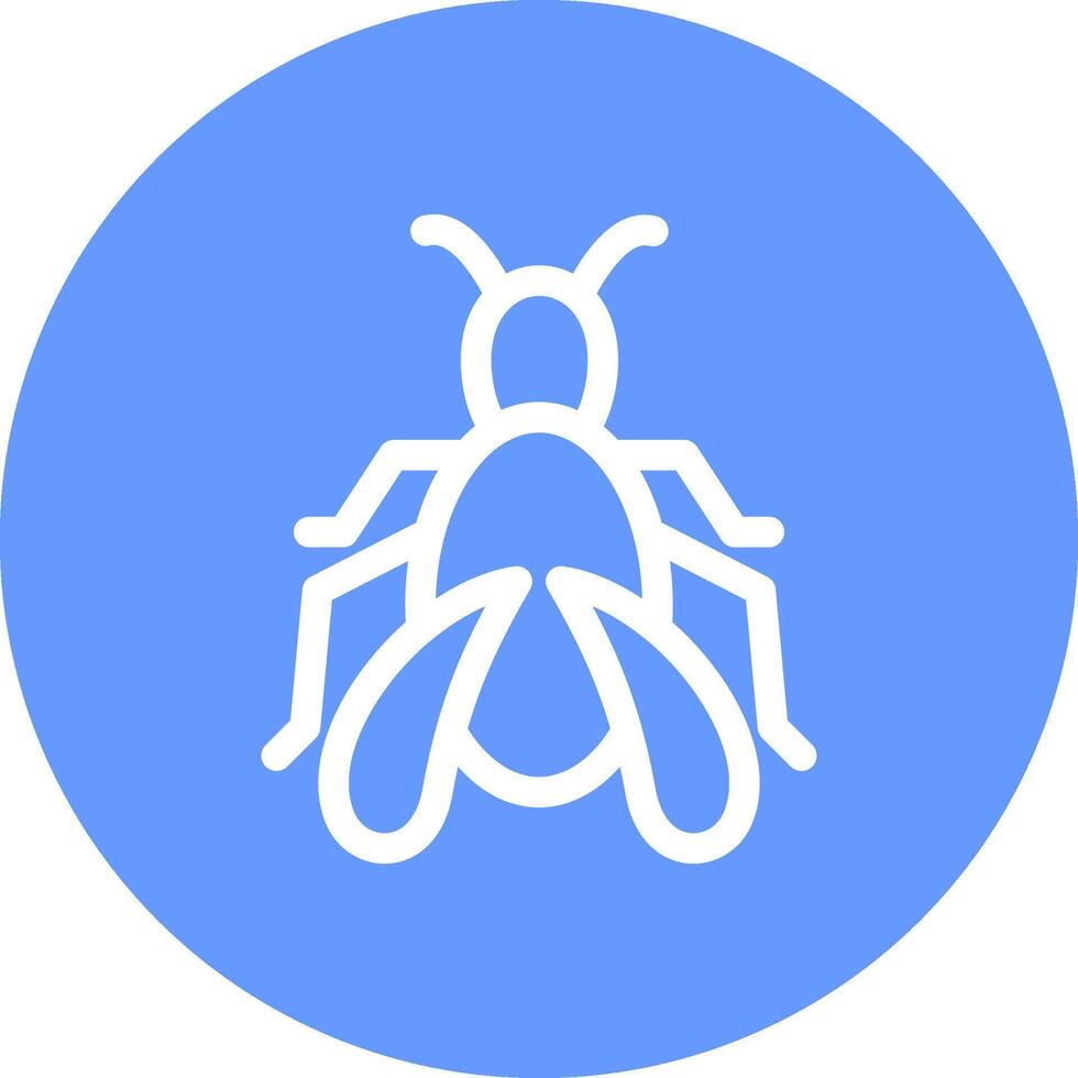 Bug Creative Icon Design vector