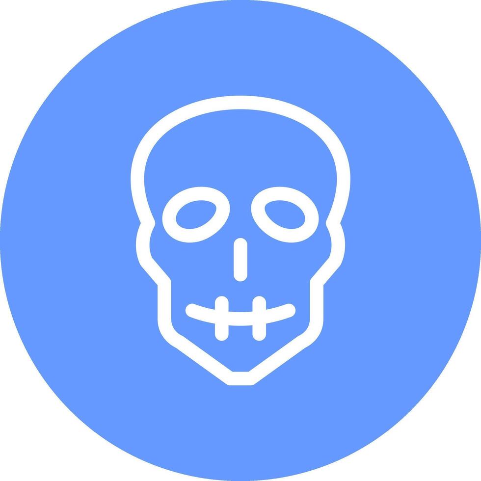 Skull Creative Icon Design vector