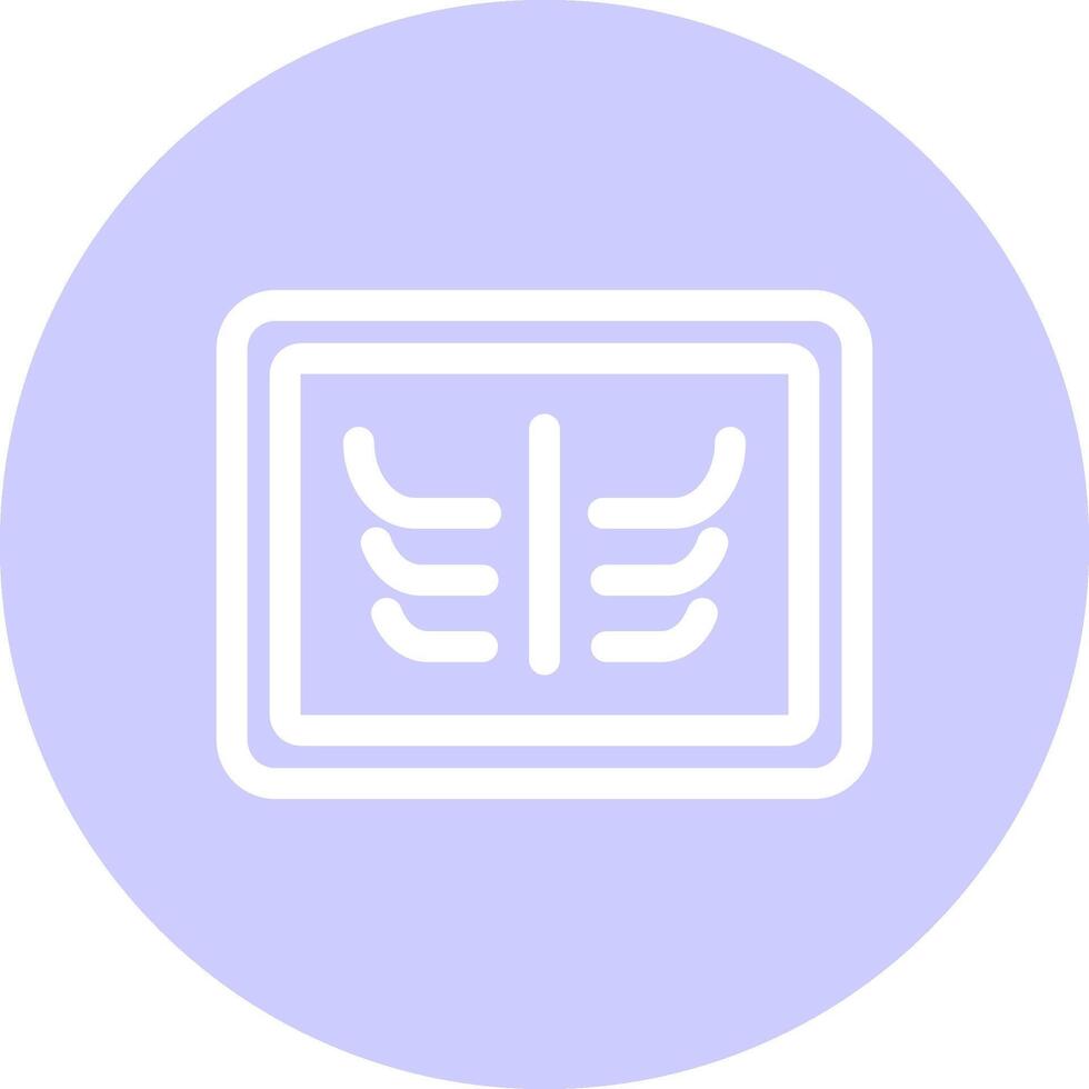 X Ray Creative Icon Design vector