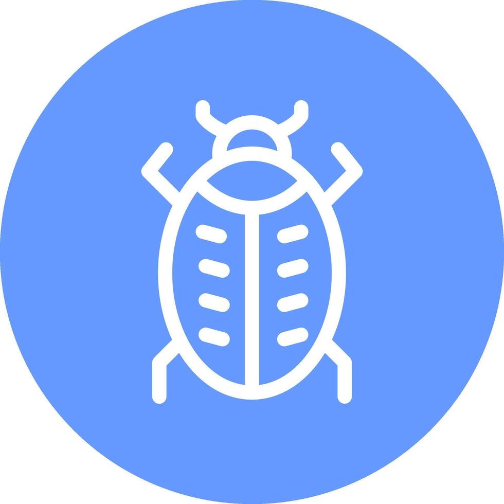 Bug Creative Icon Design vector