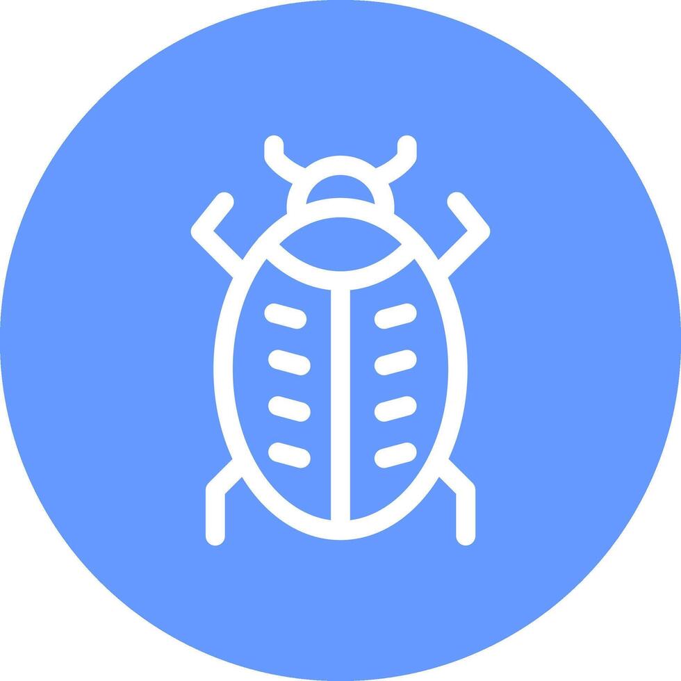 Bug Creative Icon Design vector