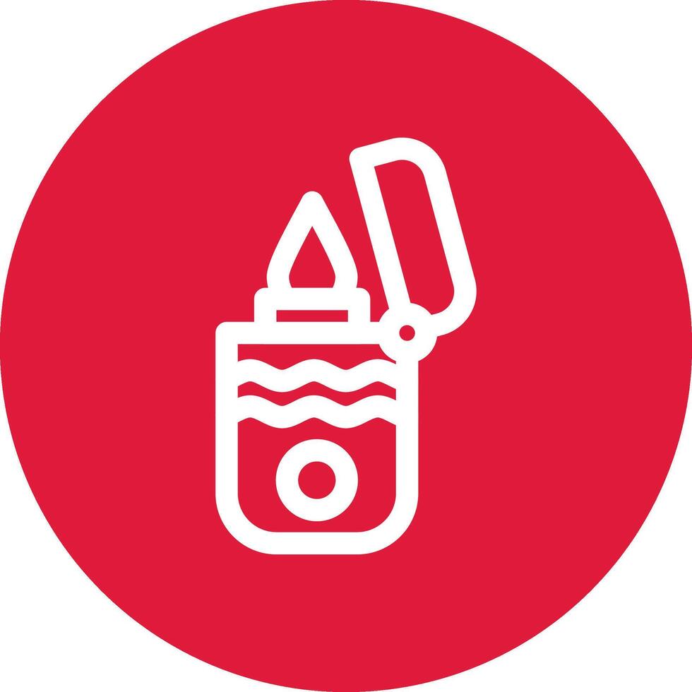 Lighter Creative Icon Design vector