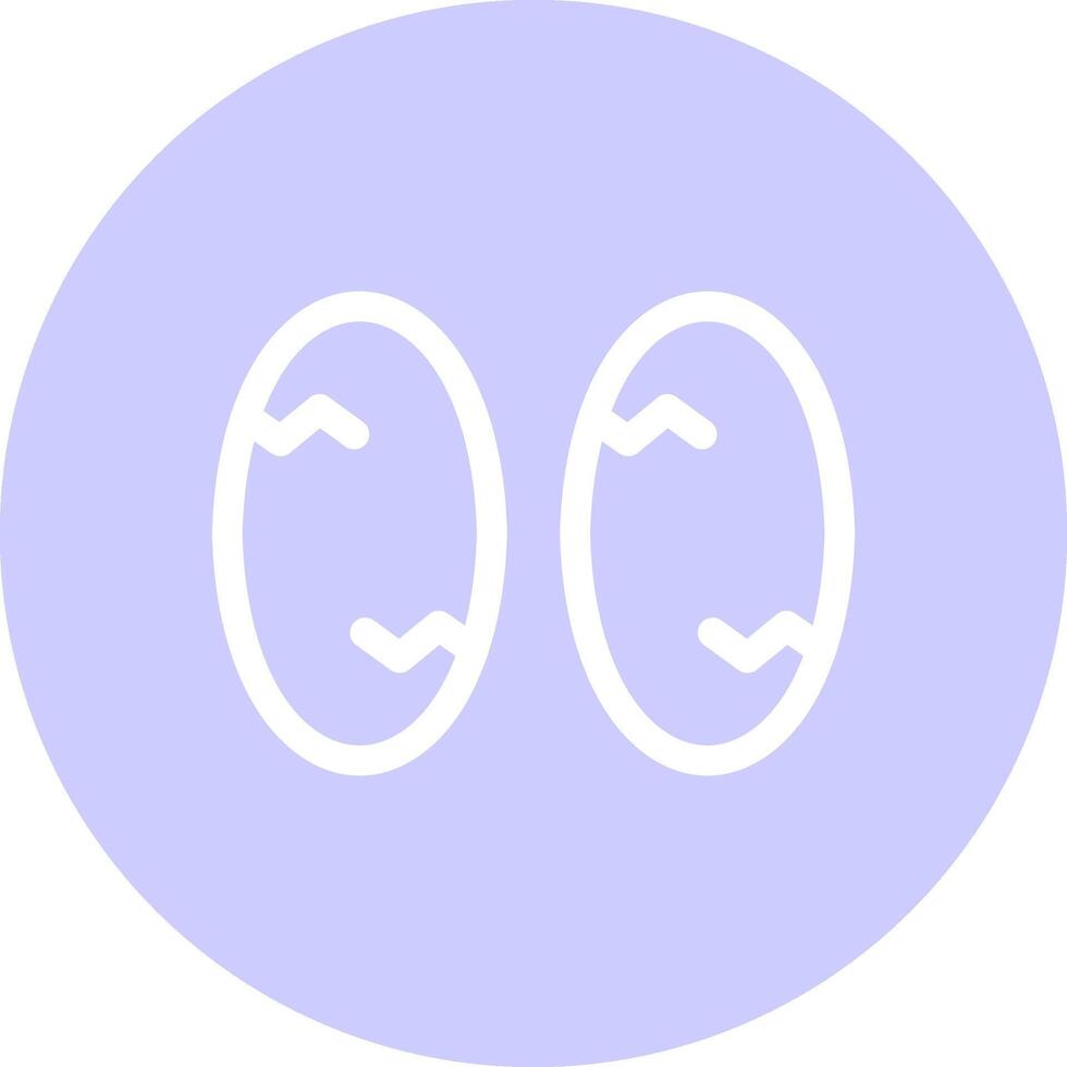 Eggs Creative Icon Design vector