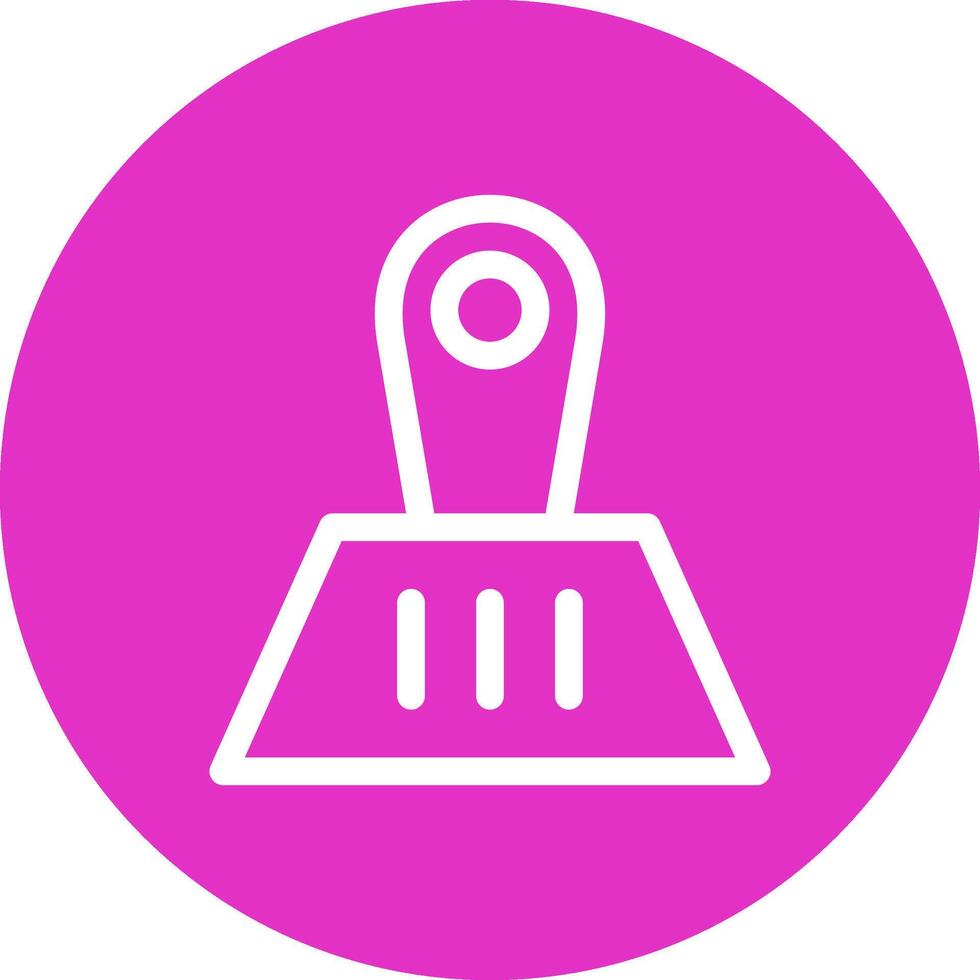 Garbage Picker Creative Icon Design vector