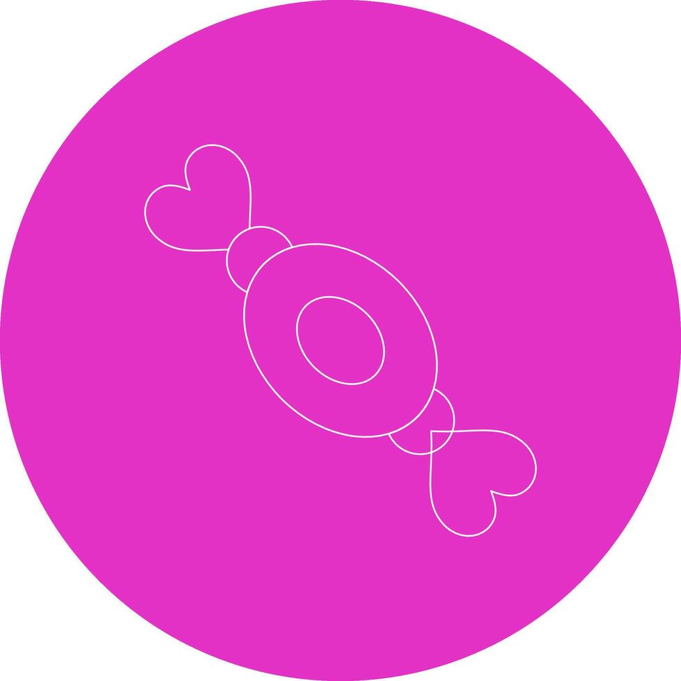 Candy Creative Icon Design vector