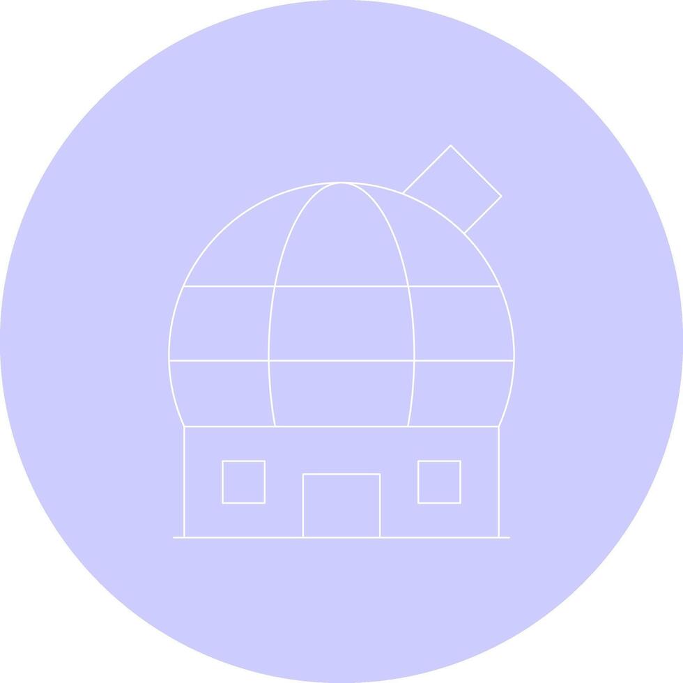 Observatory Creative Icon Design vector