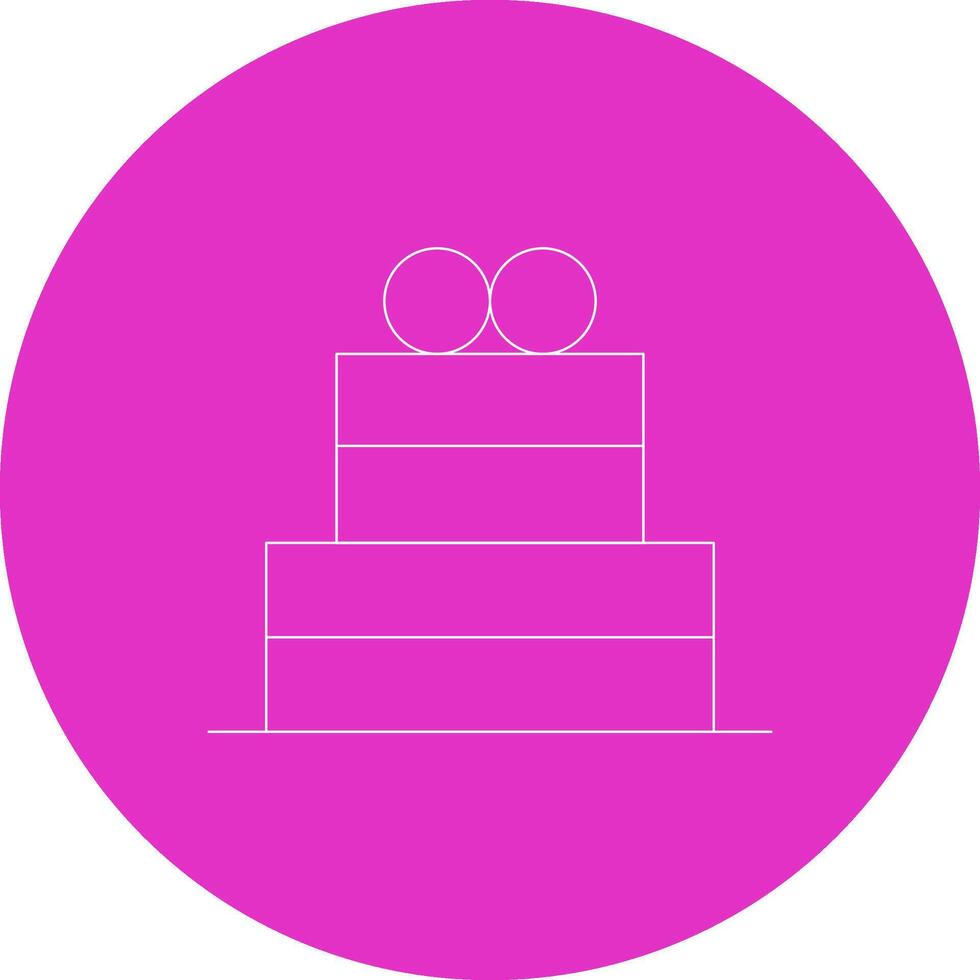 Cake Creative Icon Design vector
