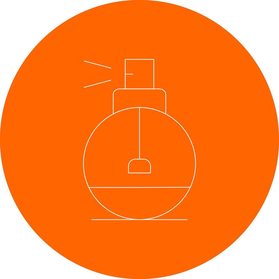 Perfume Creative Icon Design vector