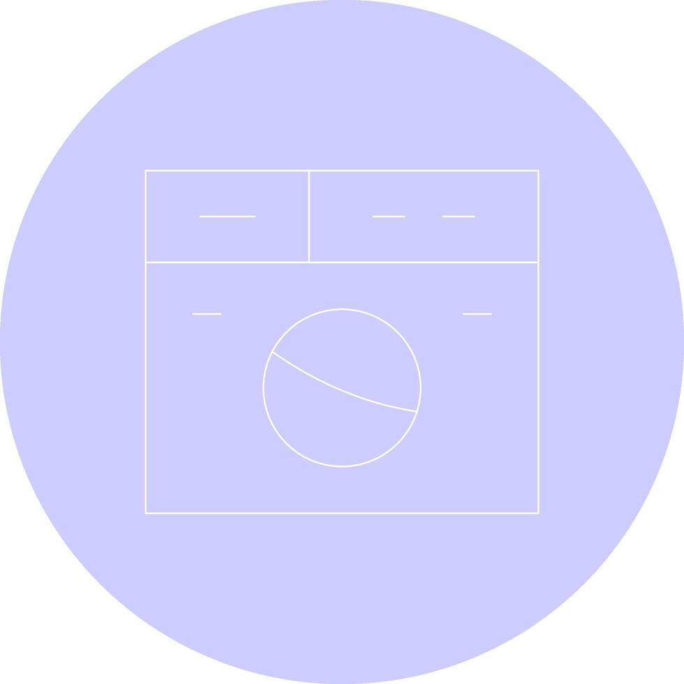 Laundry Creative Icon Design vector