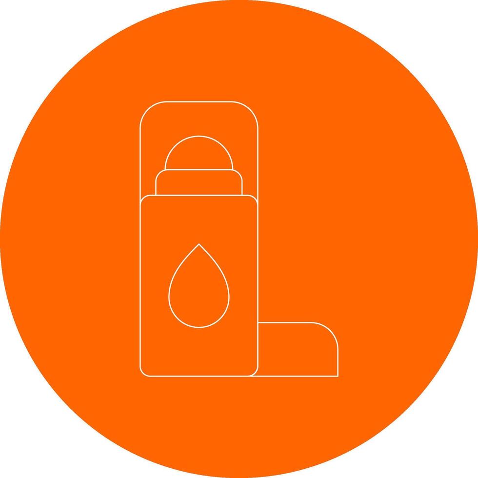 Deodorant Creative Icon Design vector